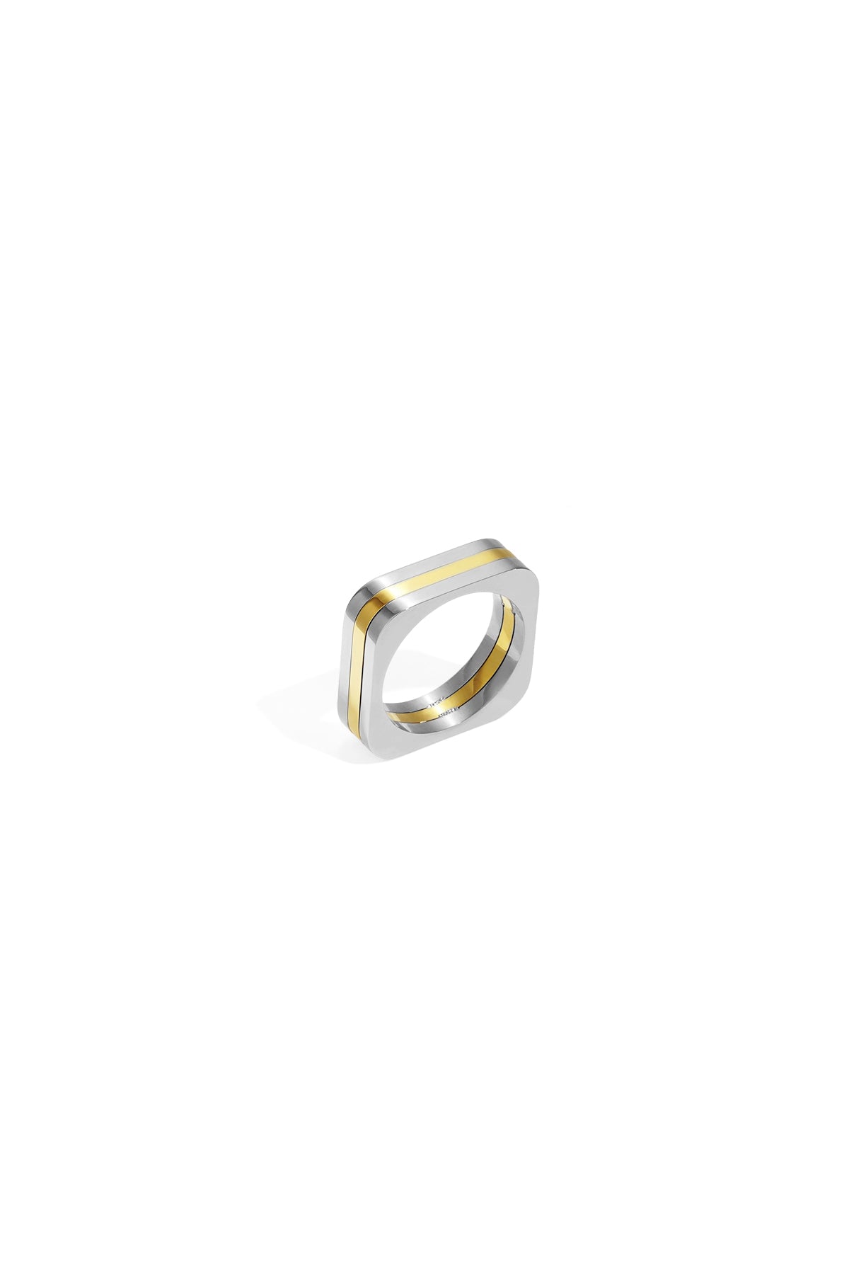 Stainless Steel Minimalist Rings rectangle Simple Daily Simple Series Women's jewelry