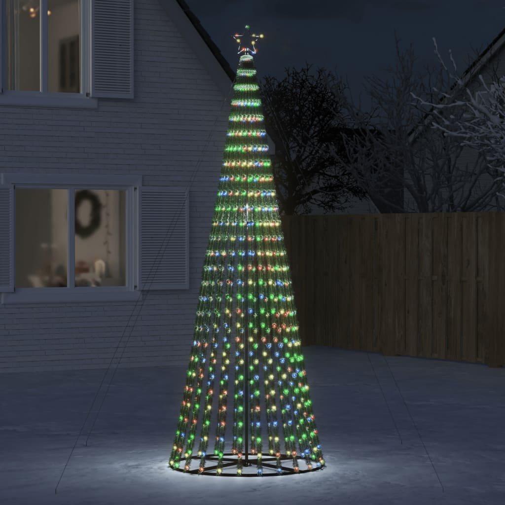 Led-Kerstboom 1028 Leds Kleurrijk Multikleur