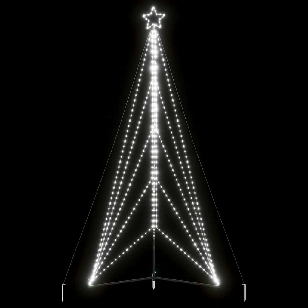 Led-Kerstboom 861 Leds Koud Wit 478 Cm Koudwit