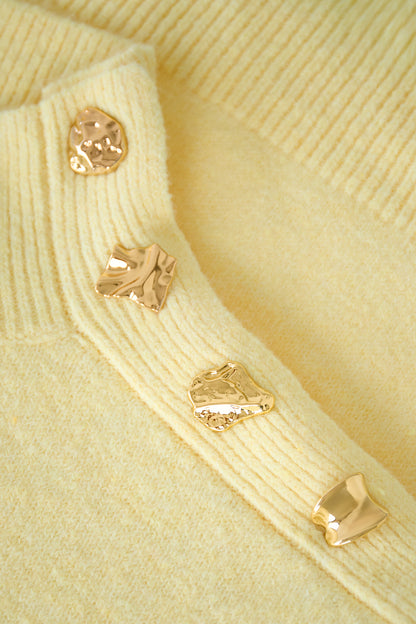 Knitted Polyester Fiber Women's Turtleneck Sweater Casual Solid Color