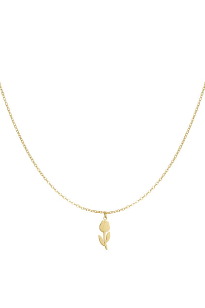 tulip necklace