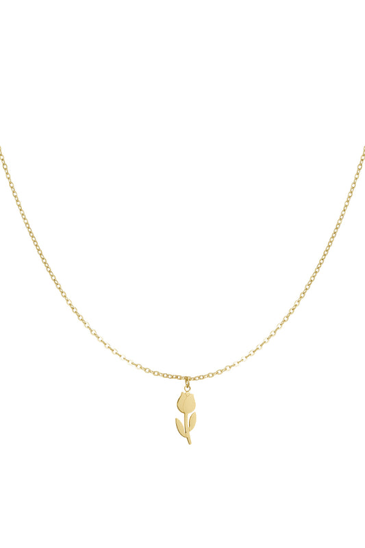 tulip necklace
