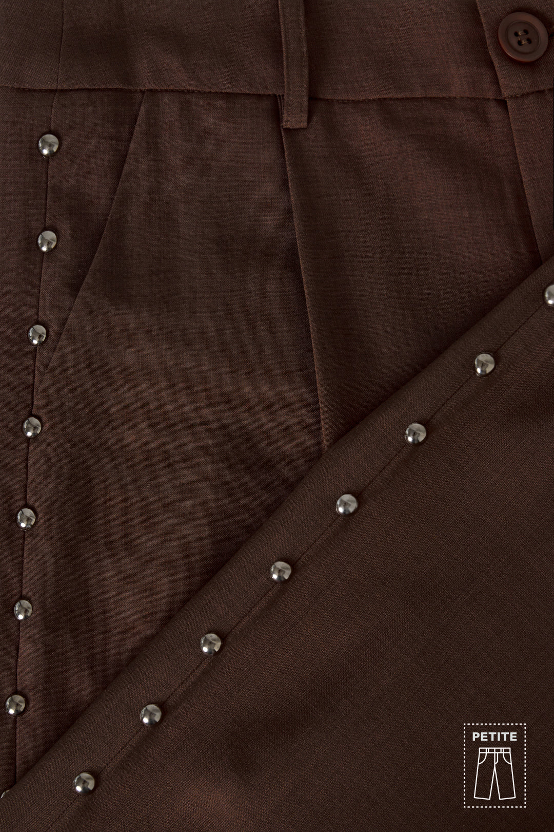 Woven Polyester Fiber Women's Wide Leg Pants Elegant Solid Color Fall/Winter