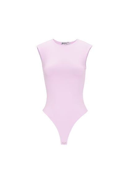 Knitted Nylon Shapewear Bodysuit Basic Solid Color Spring/Summer