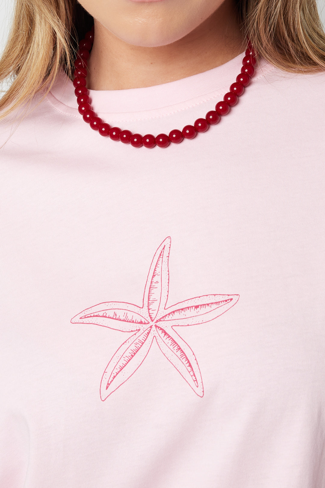 Ketting met medium kralen-10mm