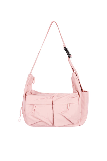 Crossbody bag with compartments