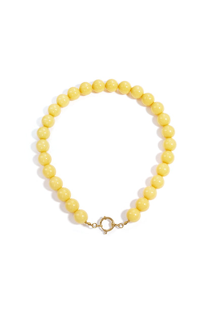 Resin Beaded Necklaces Beads Casual Daily Simple Series Women's jewelry-15mm