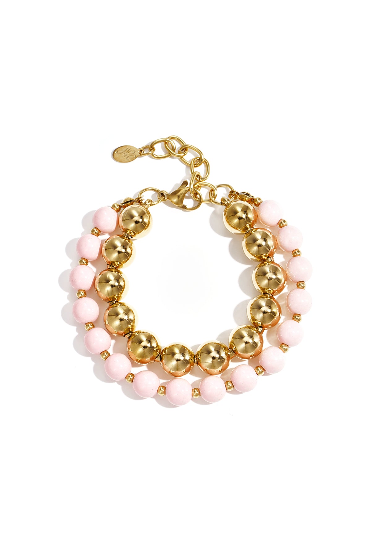 Gekoppelde kralen armbanden