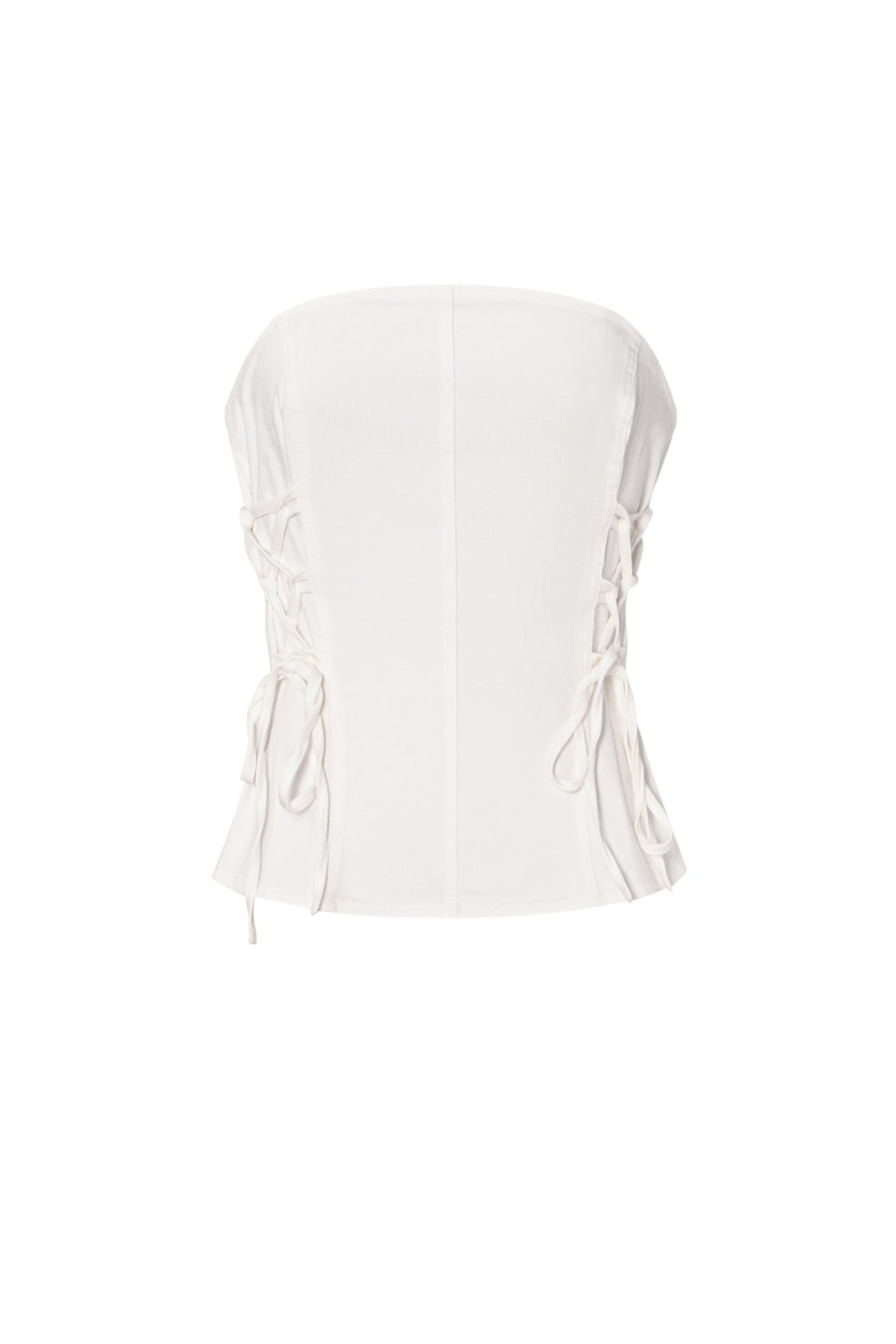 Woven Cotton Women's Denim Top Elegant Solid Color Spring/Summer