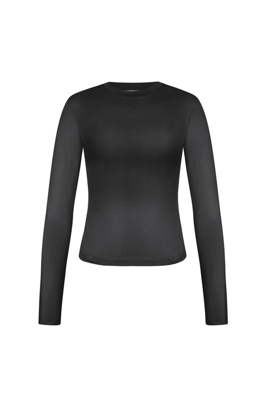 Polyester Women's Long Sleeve Top Bodycon Fit