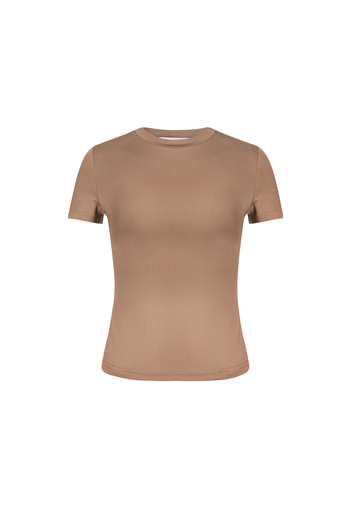 Polyester Women's Short Sleeve Top Fitted Bodycon