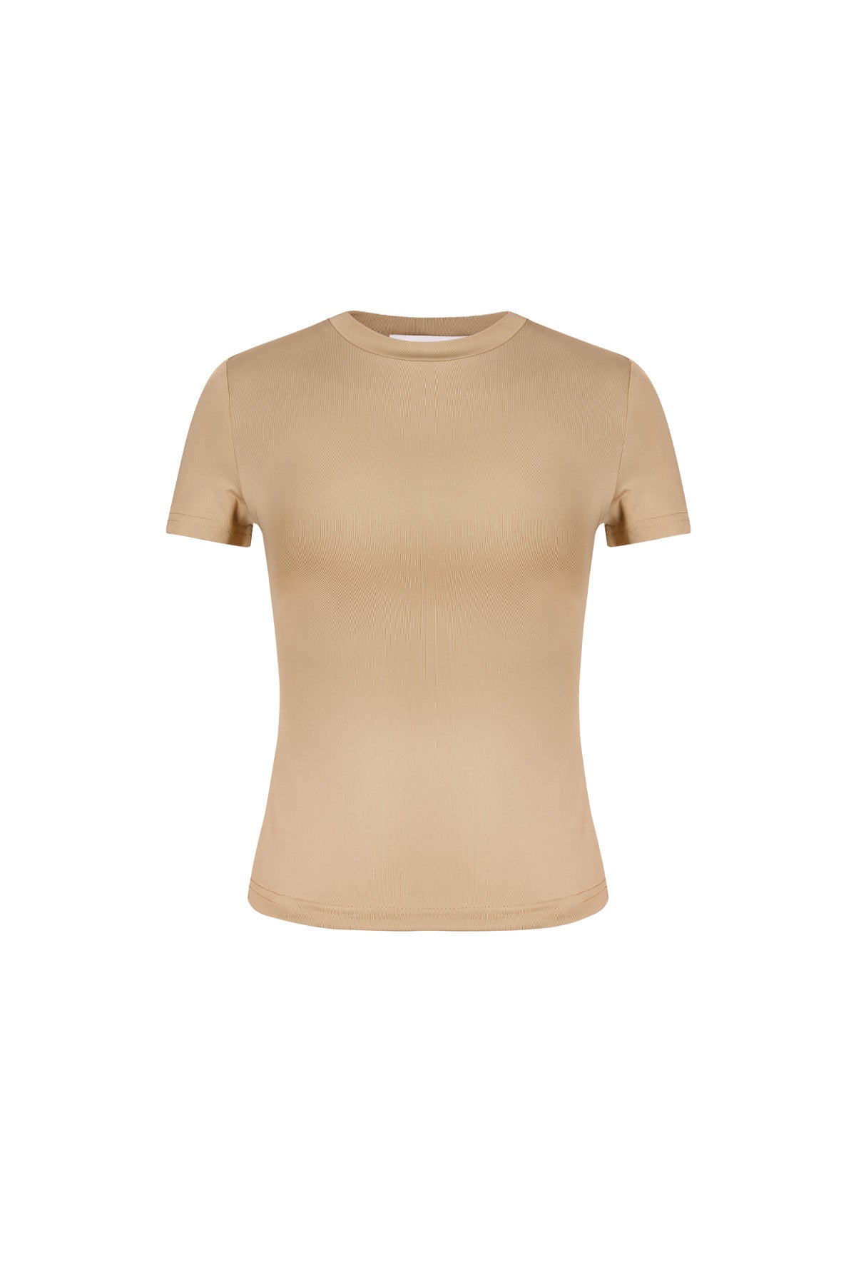 Polyester Women's Short Sleeve Top Fitted Bodycon