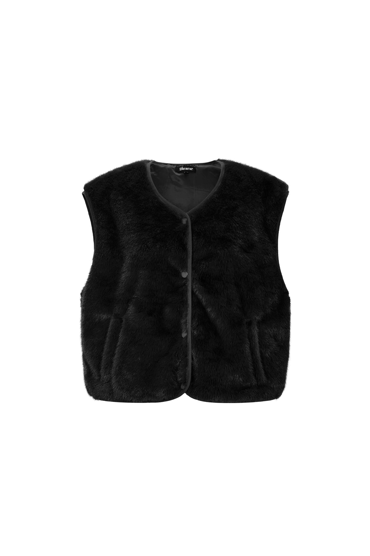 Woven Polyester Fiber Women's Vest Casual Fall/Winter Solid Color