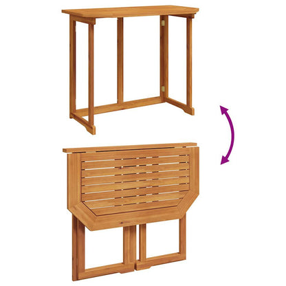 Bistrotafel 90x50x75 cm massief acaciahout