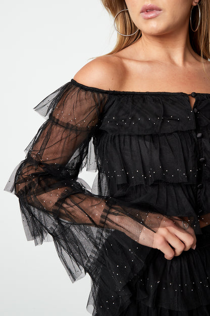 Woven Polyester Women's Long Sleeve Top Spring/Summer Solid Color