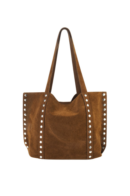 Tote Bags Rivet Casual PU Daily Accessories