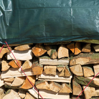 Nature Houtafdekzeil 1,5X6 M Pe Groen