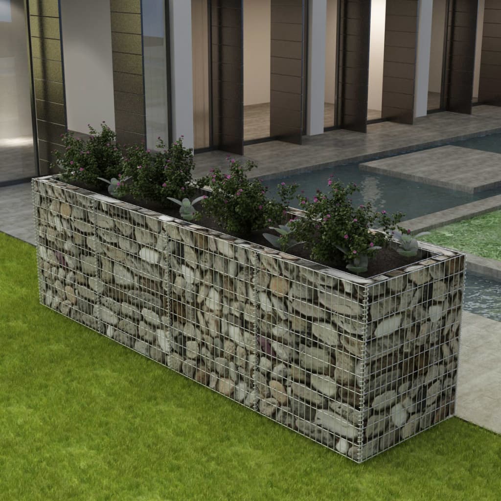 Gabion Plantenbak Verhoogd Staal