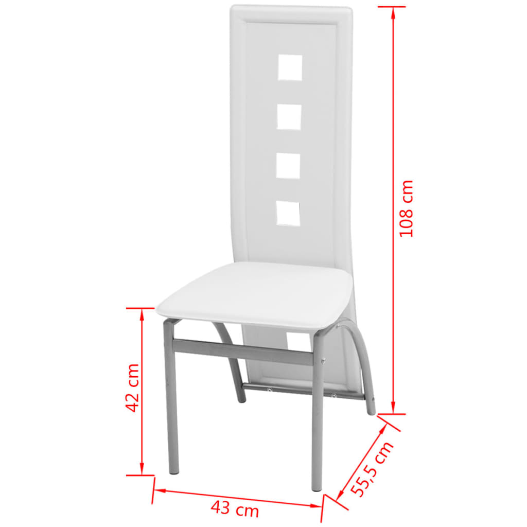 Eetkamerstoelen Kunstleer