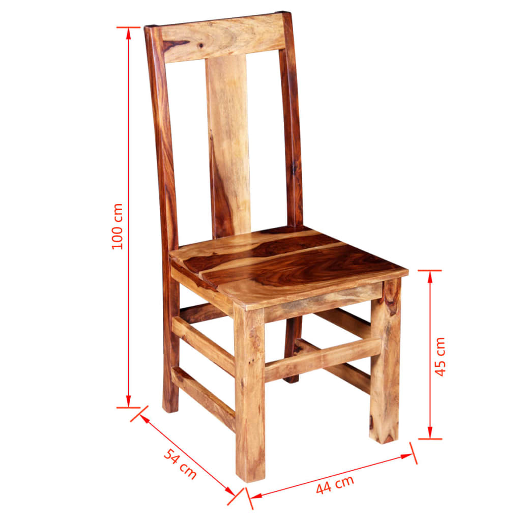 Eetkamerstoelen Massief Hout