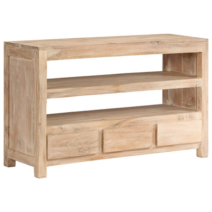 Tv-Meubel 90X30X55 Cm Massief Acaciahout