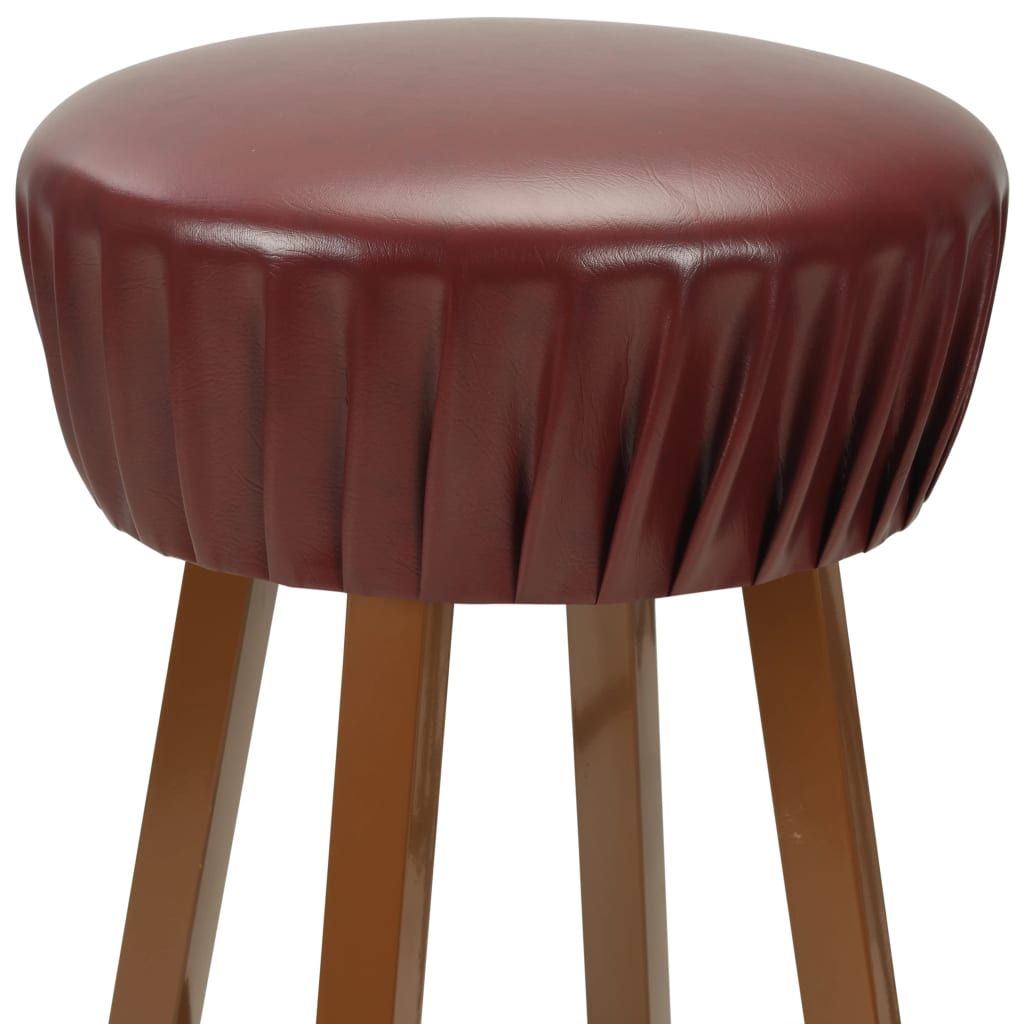 Barstoelen 2 St Kunstleer Bruin