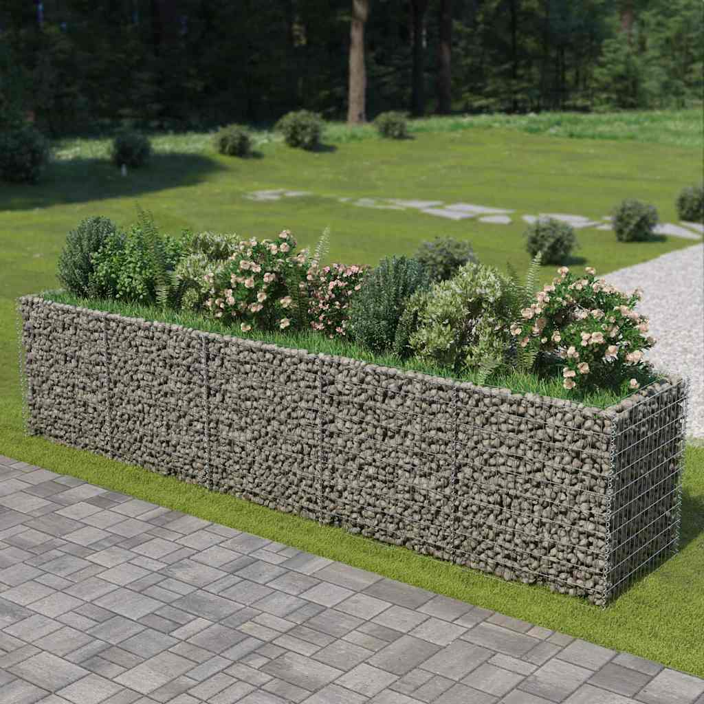 Gabion Plantenbak Verhoogd Gegalvaniseerd Staal