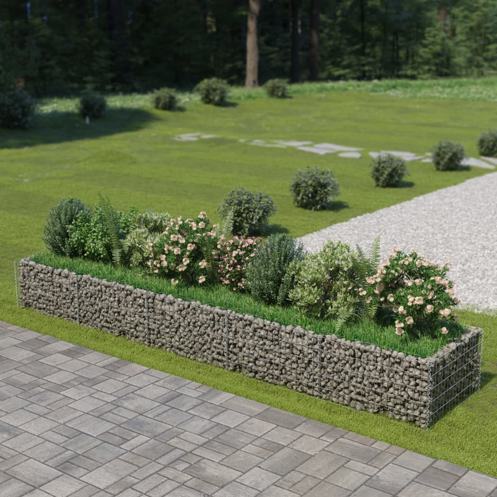 Gabion Plantenbak Verhoogd Gegalvaniseerd Staal