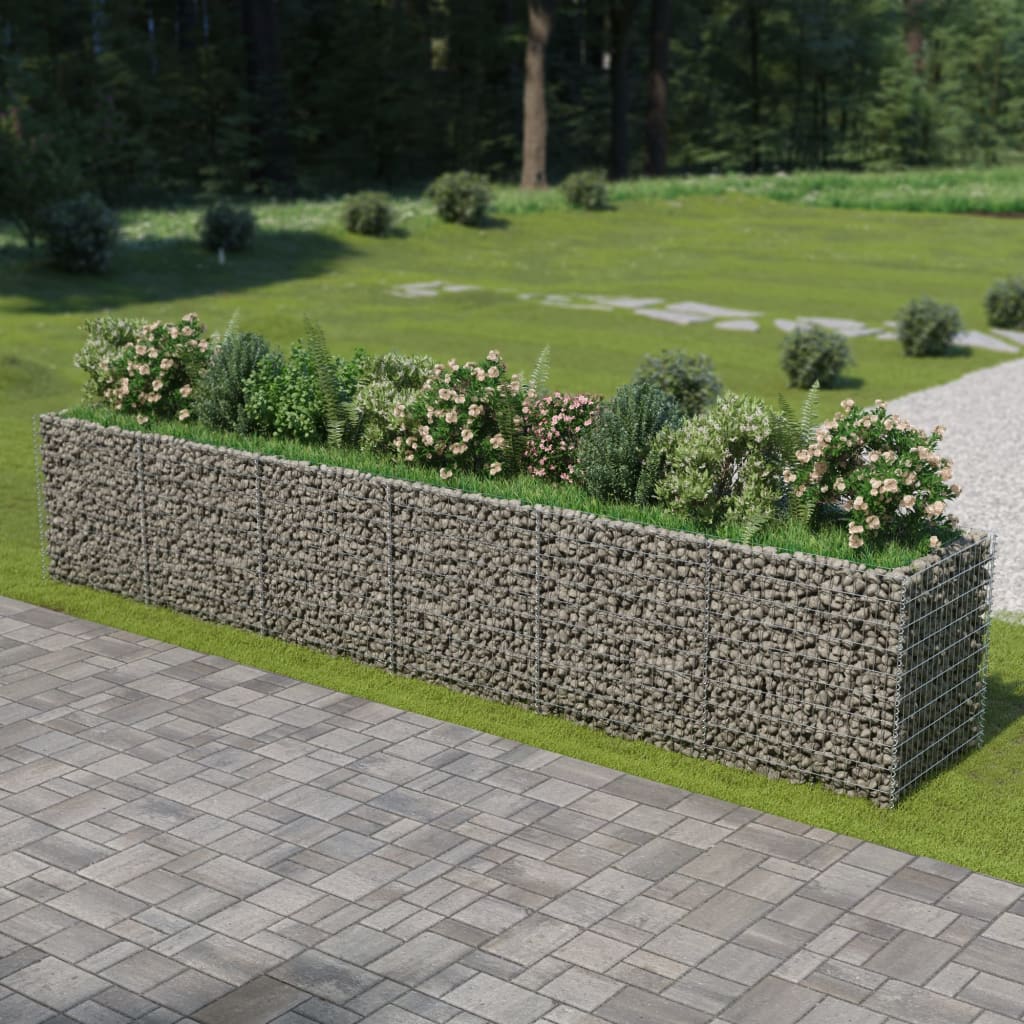 Gabion Plantenbak Verhoogd Gegalvaniseerd Staal