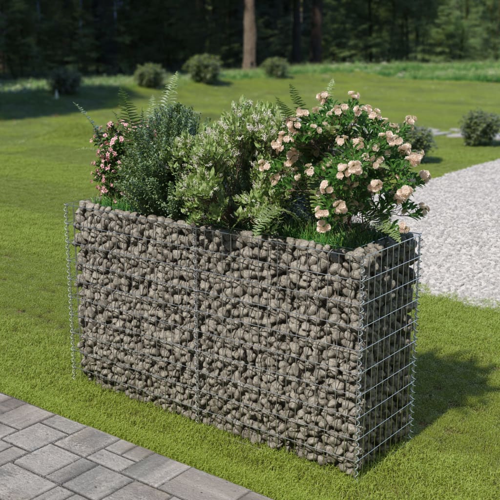 Gabion Plantenbak Verhoogd Gegalvaniseerd Staal