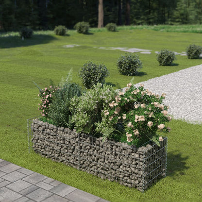 Gabion Plantenbak Verhoogd Gegalvaniseerd Staal