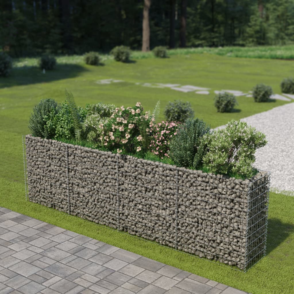 Gabion Plantenbak Verhoogd Gegalvaniseerd Staal