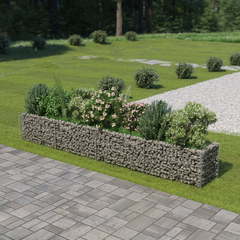 Gabion Plantenbak Verhoogd Gegalvaniseerd Staal