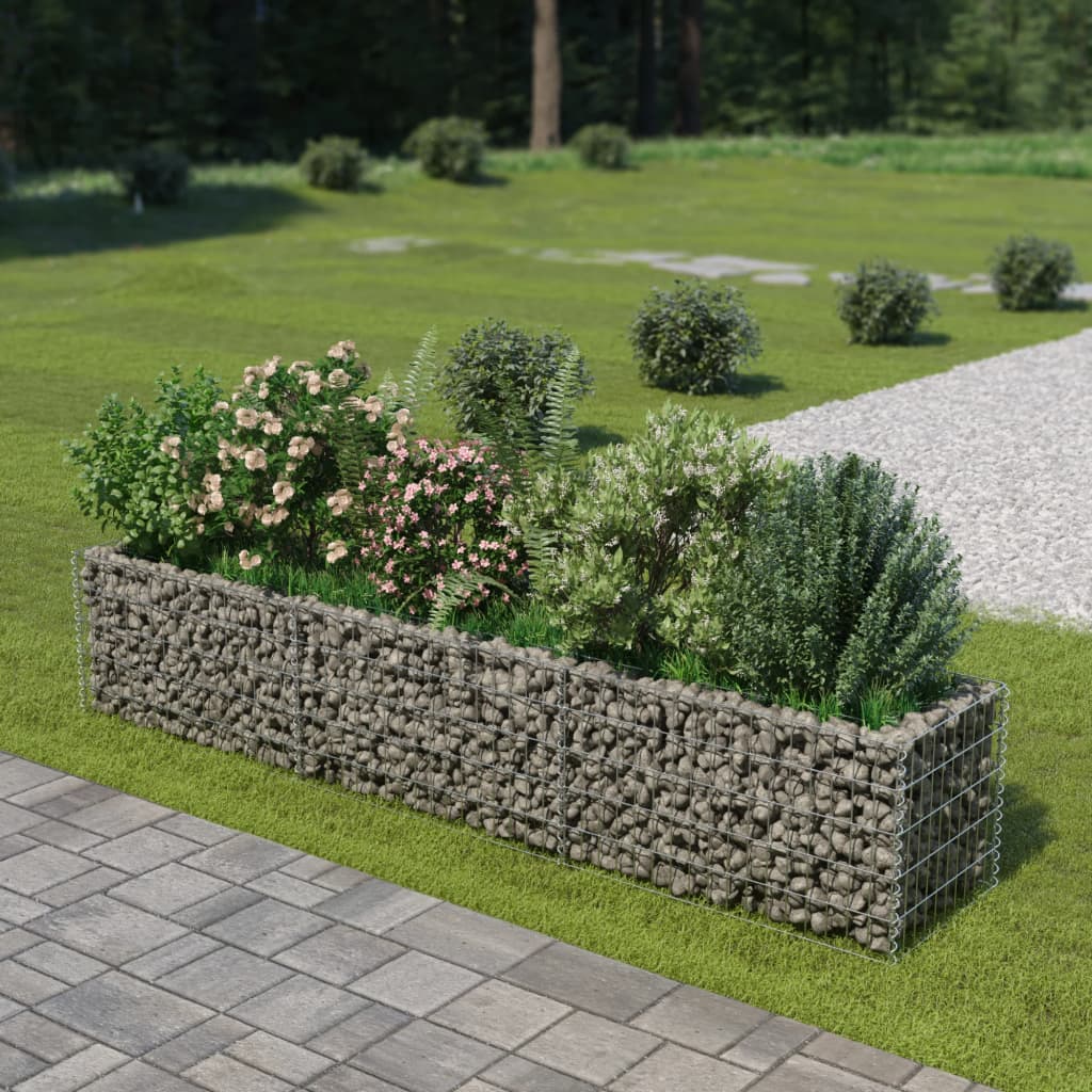 Gabion Plantenbak Verhoogd Gegalvaniseerd Staal