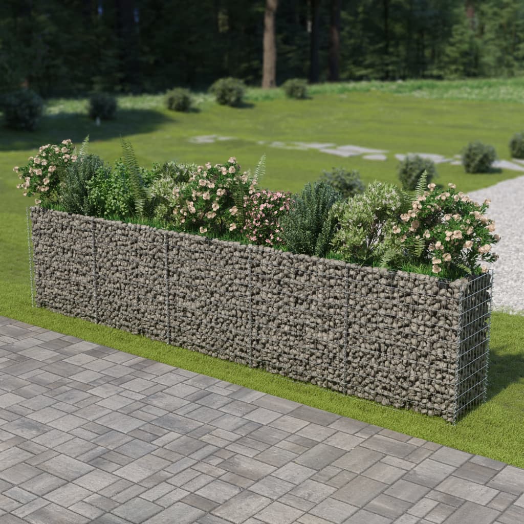 Gabion Plantenbak Verhoogd Gegalvaniseerd Staal