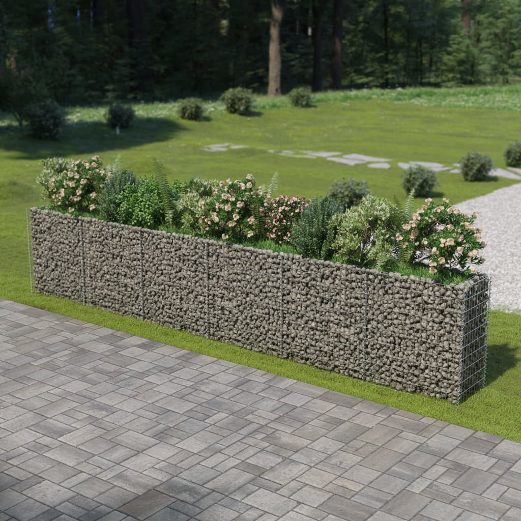 Gabion Plantenbak Verhoogd Gegalvaniseerd Staal