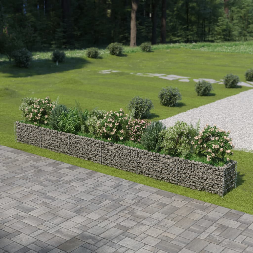 Gabion Plantenbak Verhoogd Gegalvaniseerd Staal