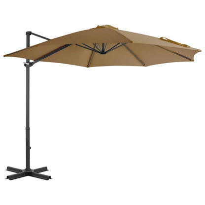 Zweefparasol Met Aluminium Paal 300 Cm Azuur