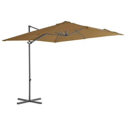 Zweefparasol Met Stalen Paal 300 Cm Azuurblauw