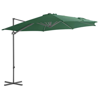 Zweefparasol Met Stalen Paal 300 Cm Azuurblauw