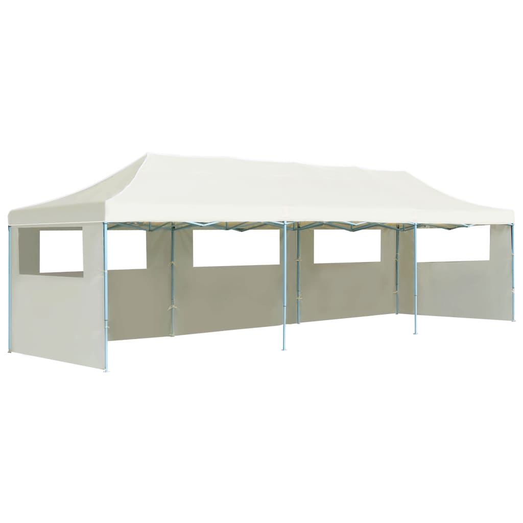 Vouwtent Pop-Up Met 5 Zijwanden 3X9 M Antraciet