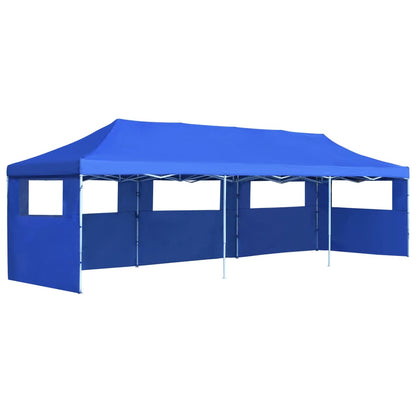 Vouwtent Pop-Up Met 5 Zijwanden 3X9 M Antraciet