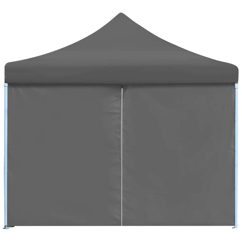 Vouwtent Pop-Up Met 8 Zijwanden 3X9 M Antraciet