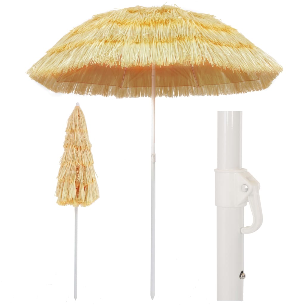 Strandparasol Hawaï Stijl Naturel