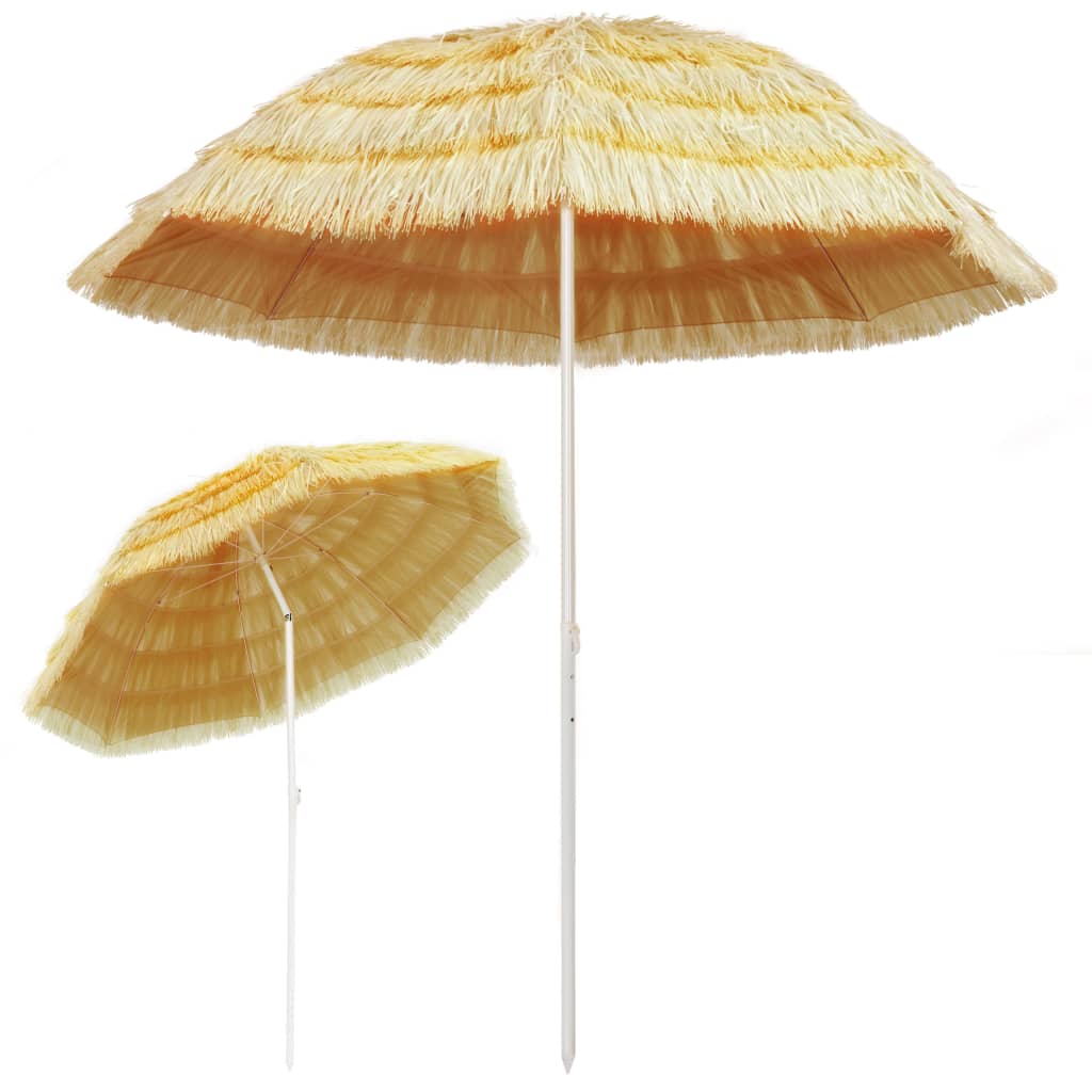 Strandparasol Hawaï Stijl Naturel