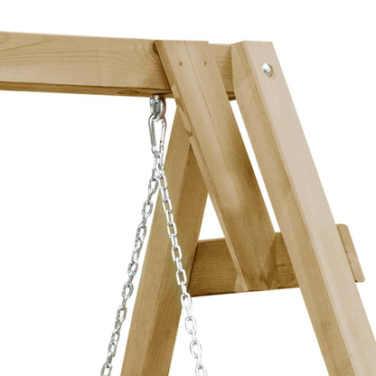 Schommelbank 205X150X157 Cm Geïmpregneerd Grenenhout Crème