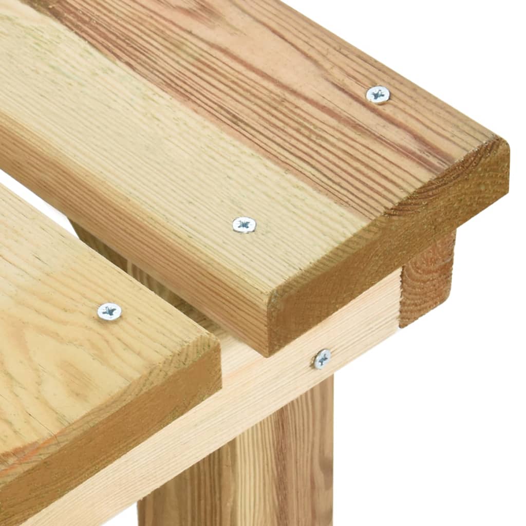 Tuinbank 140 Cm Geïmpregneerd Grenenhout