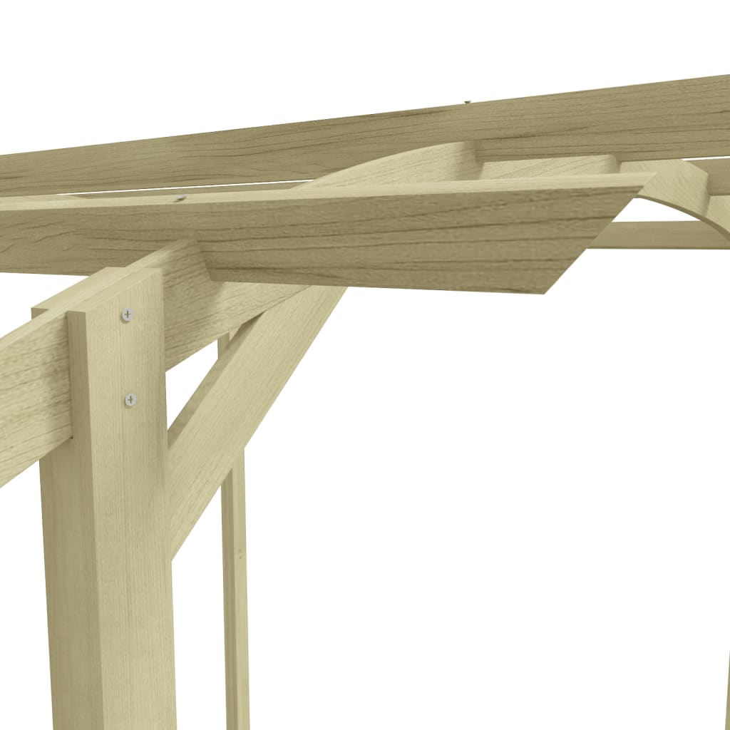 Pergola 180X197X210 Cm Geïmpregneerd Grenenhout