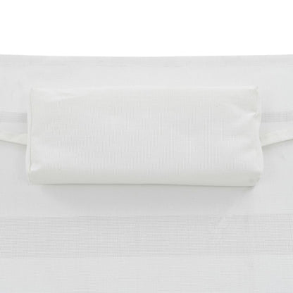 Ligbed Met Kussen Poly Rattan