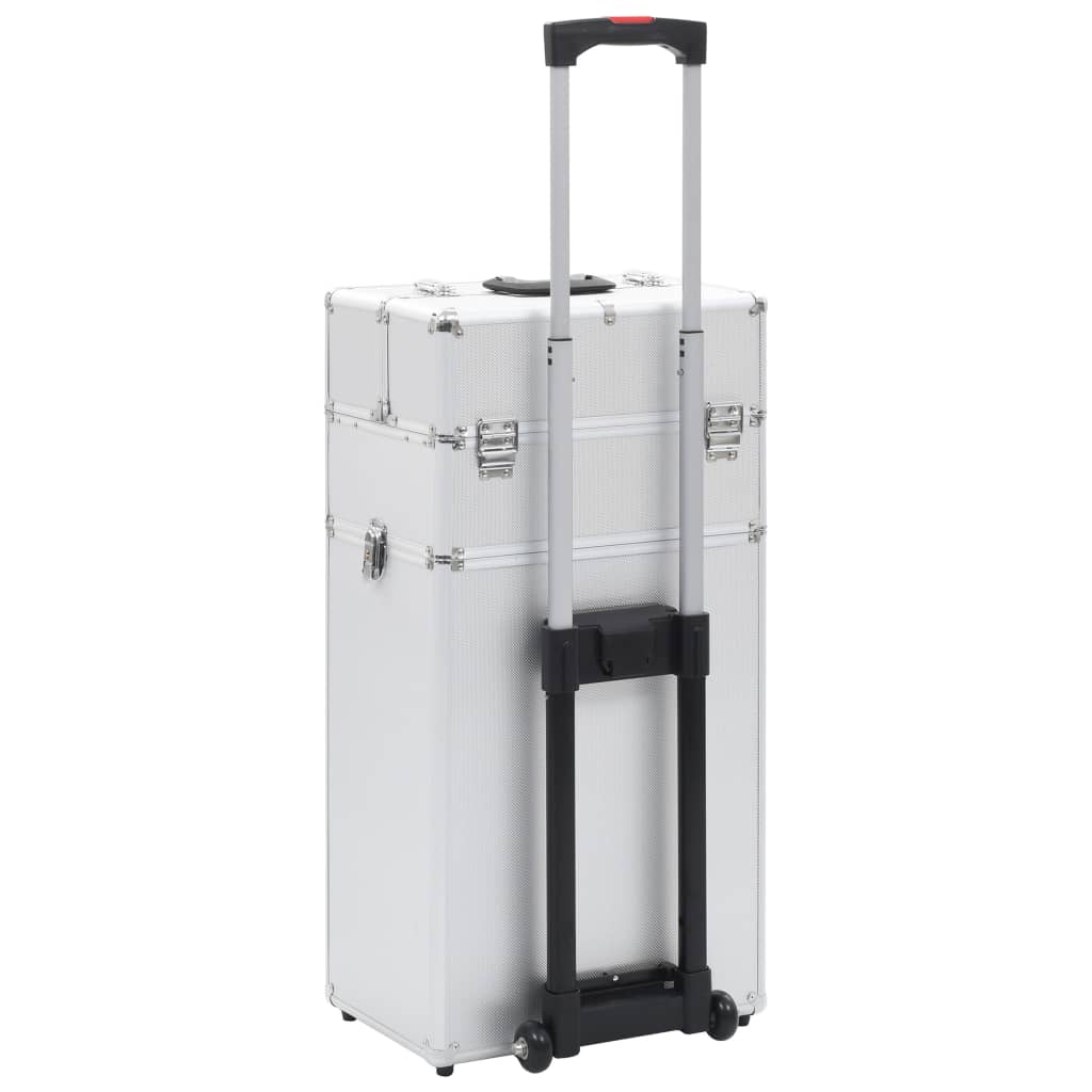 Make-Up Trolley Aluminium Kleurig